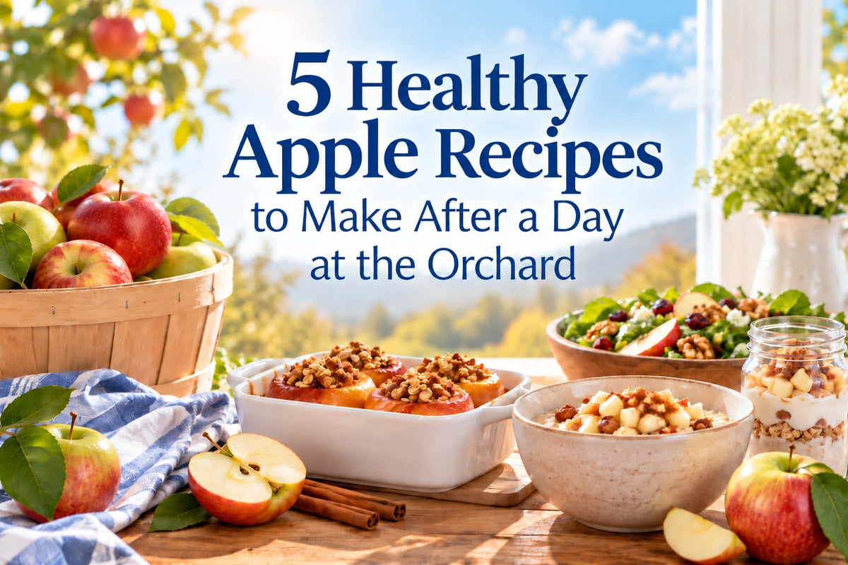 5 Healthy Apple Recipes to Make After a Day at the Orchard