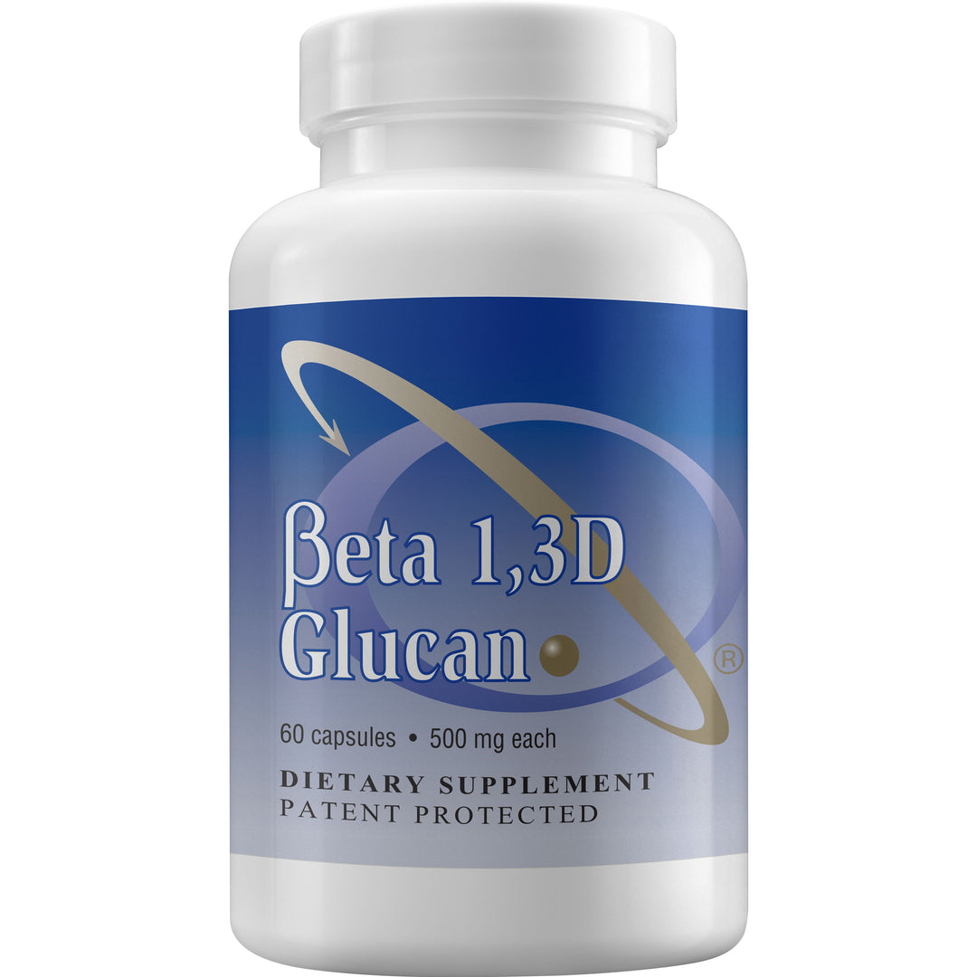 Beta 1,3D Glucan, Glucan 300® 500 mg, 60 capsules